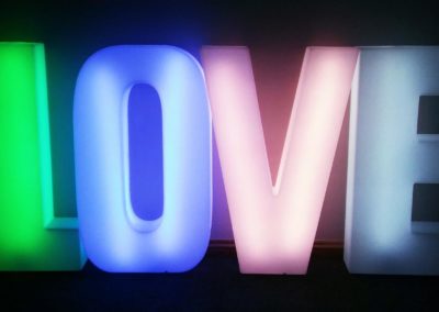 LED Love Letters